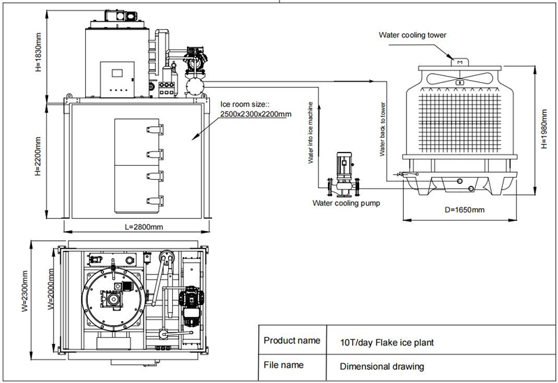 10T flake ice machine drawings (1)