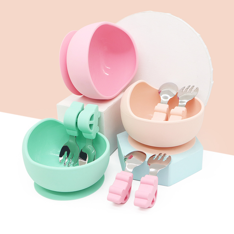 Silicone Baby Feeding Spoon