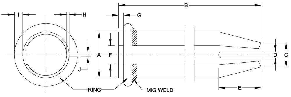 FB-39 SPLIT SET BOLT (Friction Stabilizer)