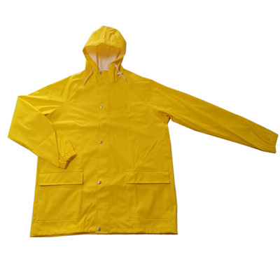 China Customized colorful soft 100% waterproof Polyurethane rain jacket ...