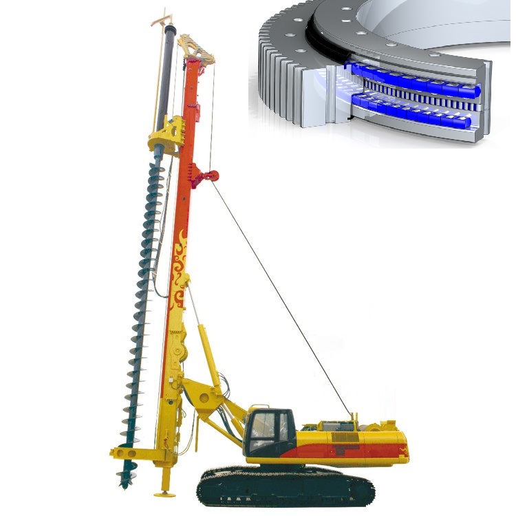 Rotary drilling slewing bearing