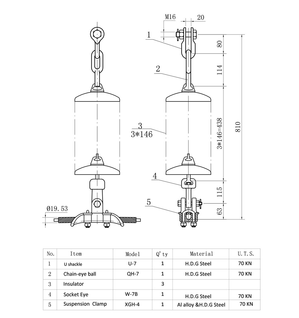 Suspension Porcelain Insulator (4)